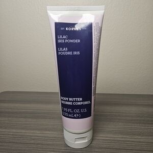 Korres Lilac Iris Powder Body Butter 235ml 7.95oz New Sealed
